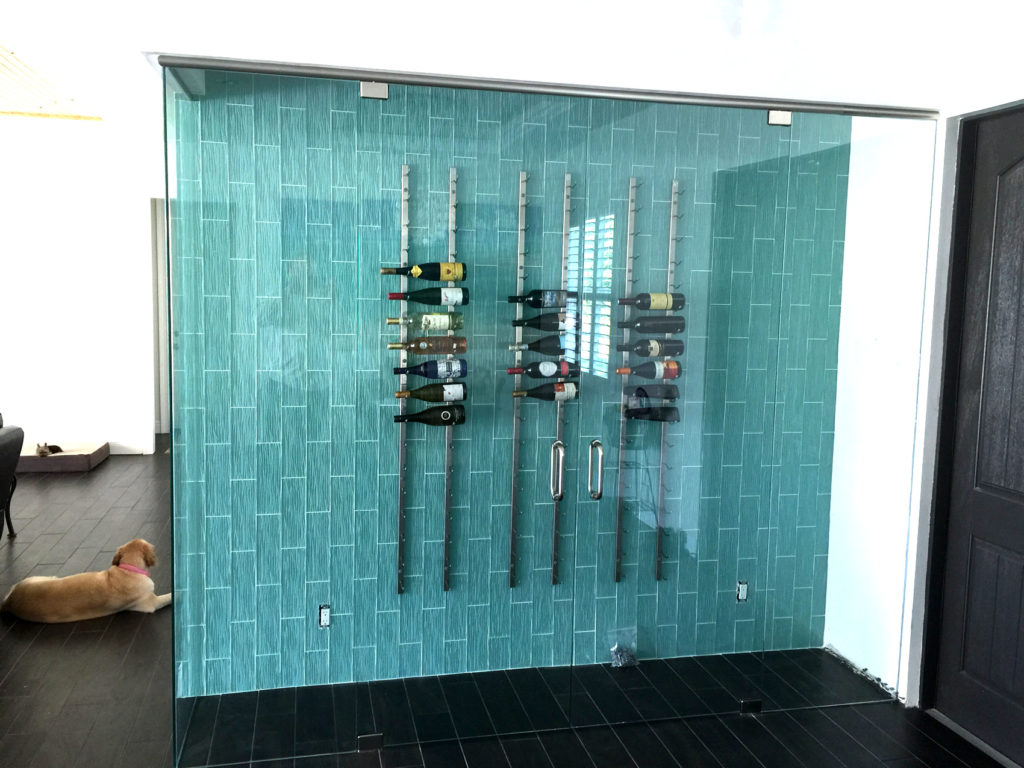 Wine Cabinet - Tropical Mirror and Glass